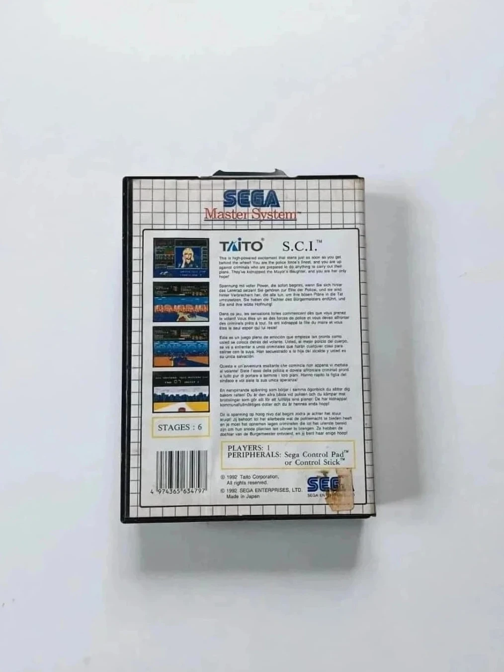 SCI Special Criminal Investigation Master System – photo 2